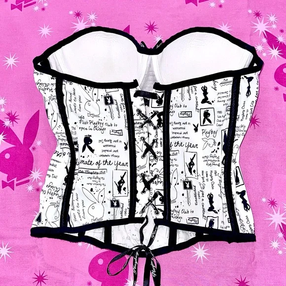 Playboy Intimates Corset Top - Picture 2 of 3